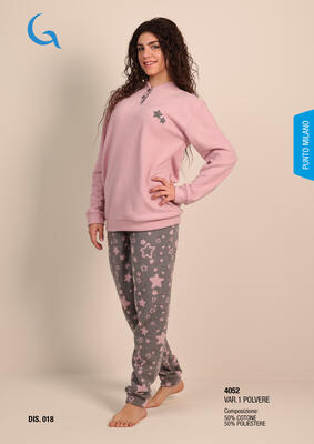 PIGIAMA RAGAZZA M/L 4052 Ingrosso Bambino Tellini S.r.l.